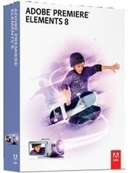 Adobe Creative Suite Premiere Elements 8.0, Win, DVD, Retail, FR