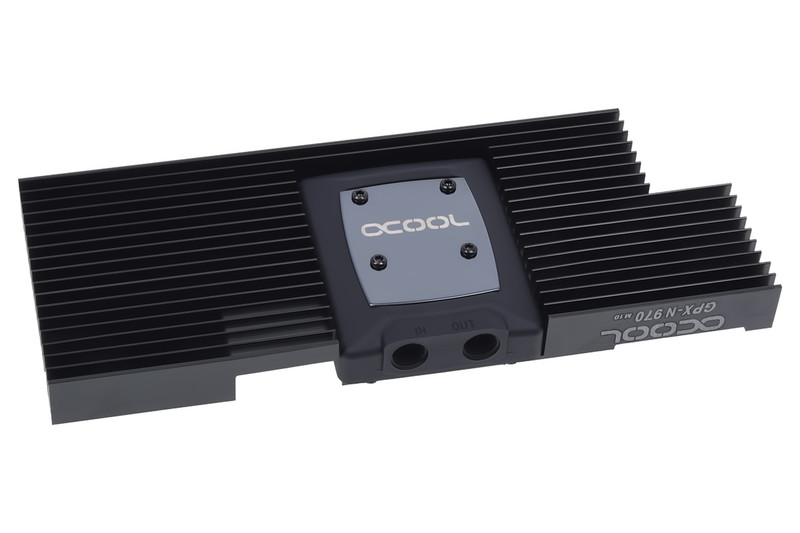 Alphacool NexXxoS GPX - Nvidia Geforce GTX 970 M10 Video card Radiator