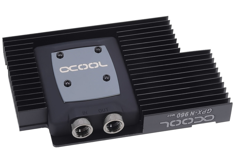 Alphacool NexXxoS GPX - Nvidia Geforce GTX 960 M02 - mit Backplate - Schwarz