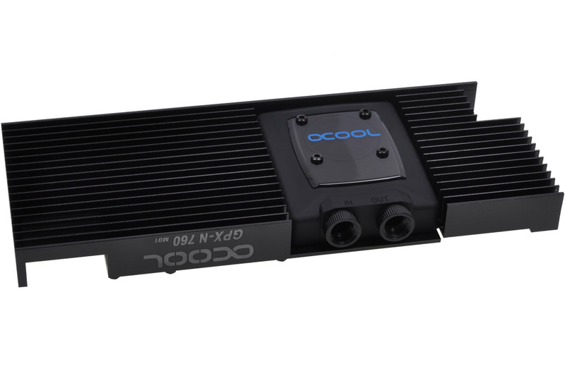 Alphacool NexXxoS GPX - Nvidia Geforce GTX 760 M01 - mit Backplate - Schwarz