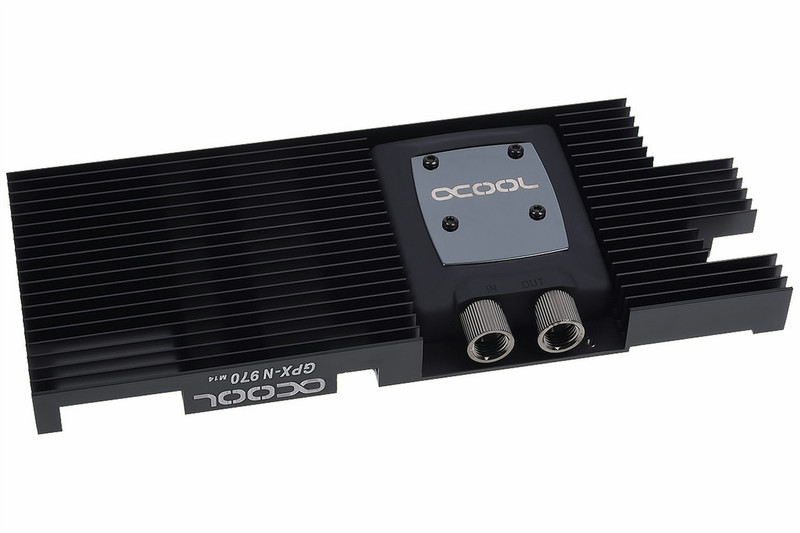 Alphacool NexXxoS GPX - Nvidia Geforce GTX 970 M14 Video card Radiator