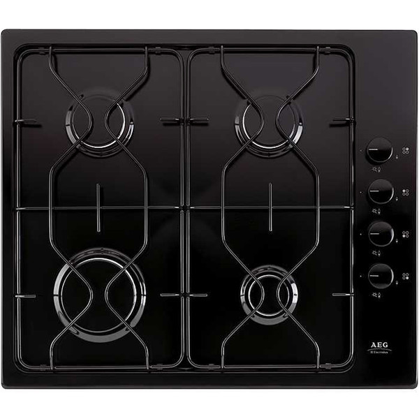 AEG 21604Gb built-in gas heater 60cm built-in Gas hob Black