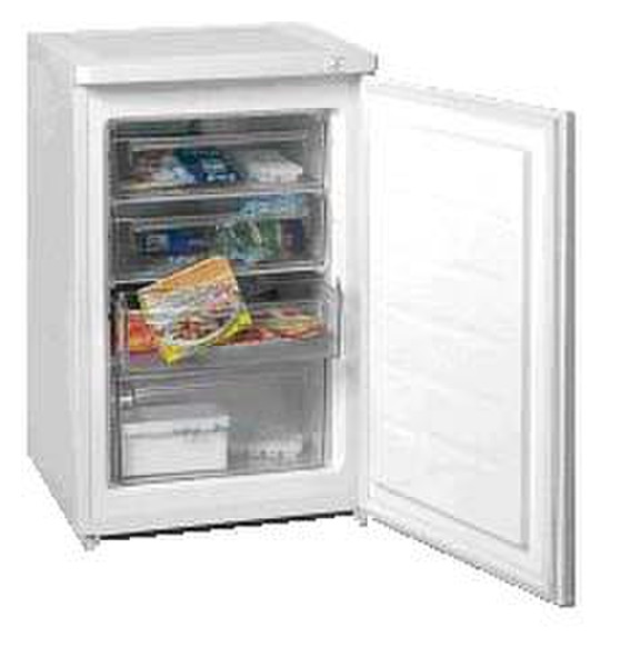 Exquisit freezer GS11A freestanding Upright 85L White