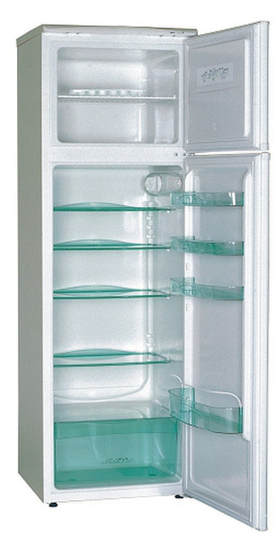 Exquisit FR275 A Отдельностоящий 258л Белый холодильник с морозильной камерой