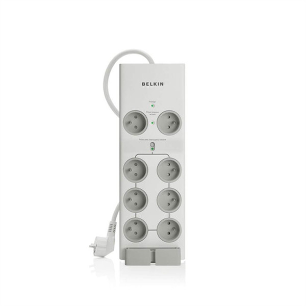 Belkin BG108000CA2M 8AC outlet(s) 250V 2m White surge protector