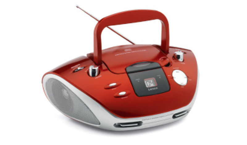 Lenco SCD-21 MP3 R Портативный Аналоговый Красный радиоприемник
