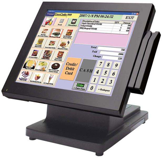 Synkro Monitor táctil PPD-1500 POS terminal