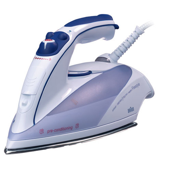 Braun FreeStyle Saphir SI 6550 Steam iron Lilac,White