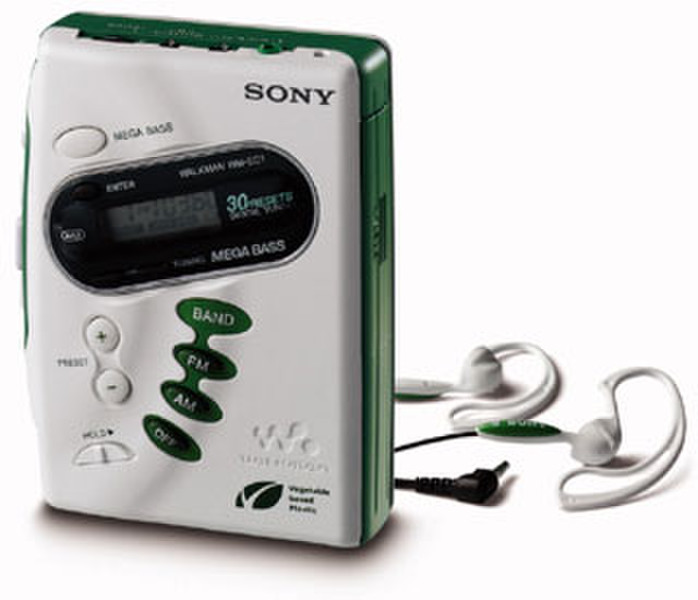 Sony Tape WALKMAN WM-EC1 Белый кассетный плеер