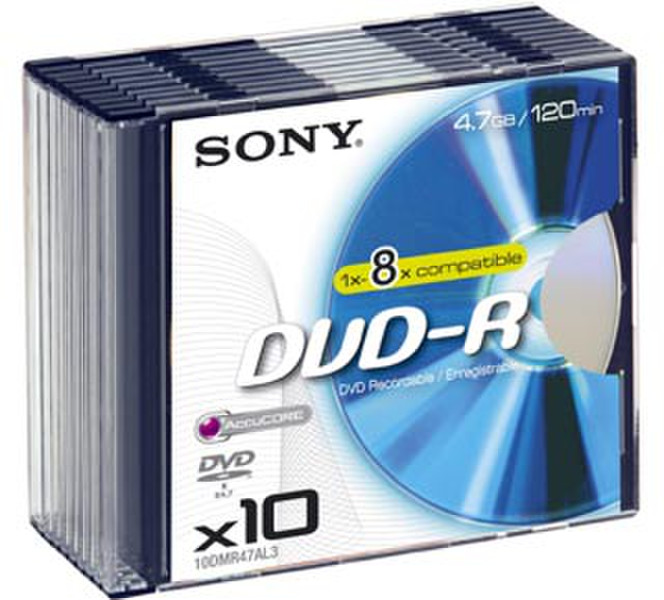 Sony DVD-R 10DMR47ASL