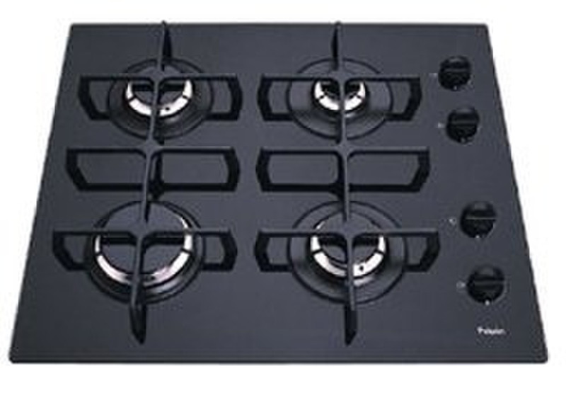 Pelgrim GKB 255 gas heater built-in Gas hob Black