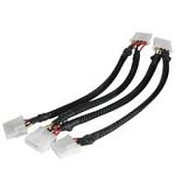 C2G Internal Power Quad Splitter Cable Черный кабель питания