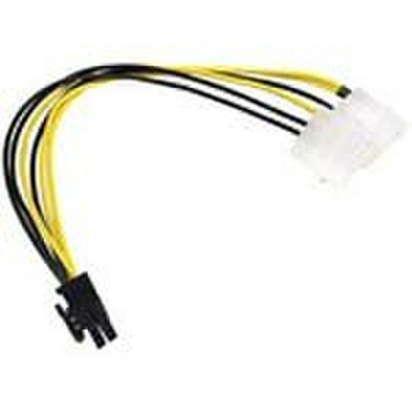 C2G 4-Pin to PCI Express Power Adapter Cable PCIE (6-Pin) 2 x Molex (4-Pin) кабельный разъем/переходник