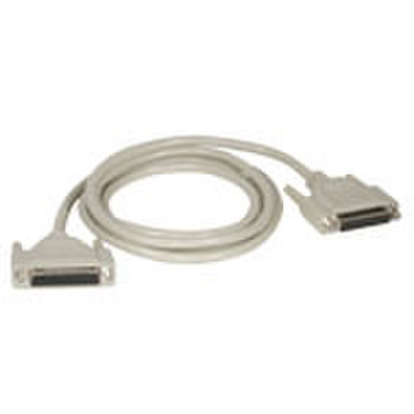 C2G 3m DB25 F/F Cable 3m Grey printer cable