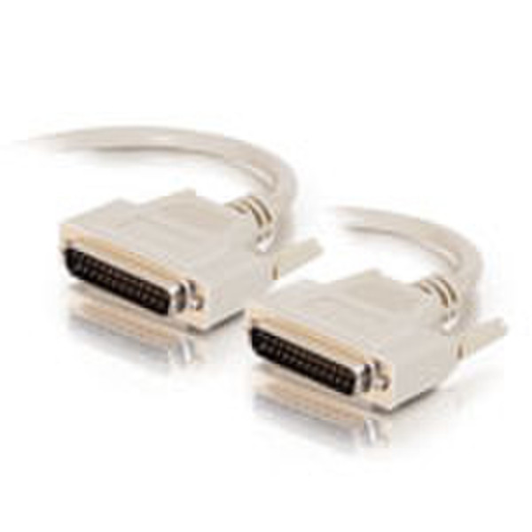 C2G 1m DB25 M/M Cable 1m Beige printer cable