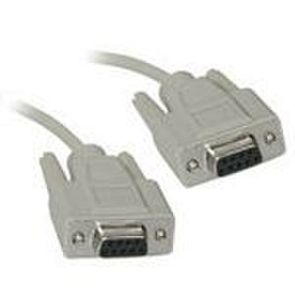 C2G 5m DB9 Cable 5m Grey serial cable