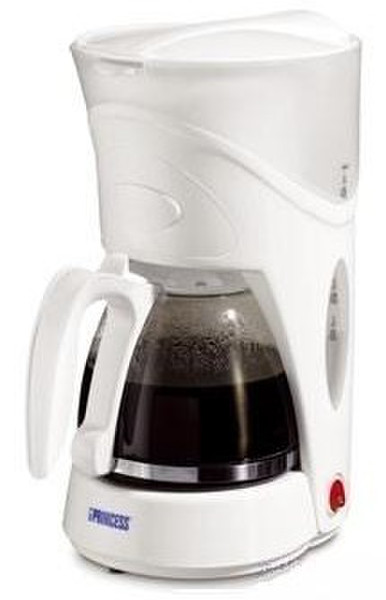 Princess Camping Coffeemaker Easy Drip coffee maker 6-8cups White