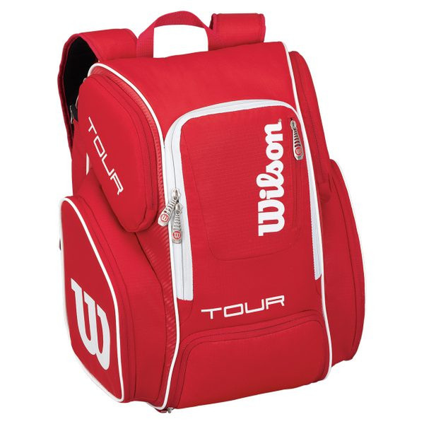 Wilson Sporting Goods Co. Tour V Large Nylon,Polyester,Polyurethane Red backpack