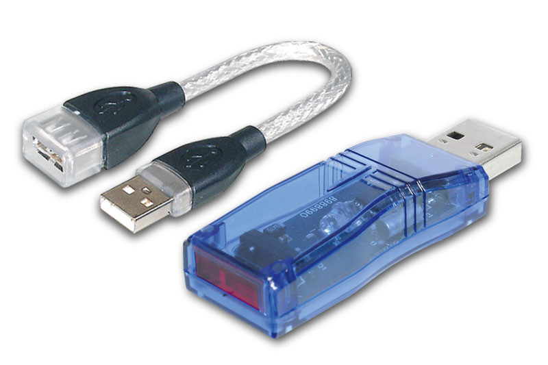 Digitus USB 2.0 mini infrared to USB Adapter 4Мбит/с сетевая карта