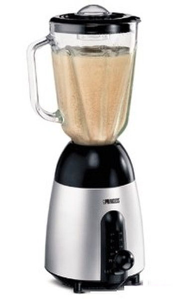 Princess Silver Power Blender Tischplatten-Mixer 1.5l Schwarz, Silber Mixer