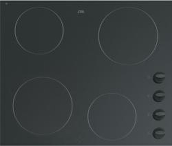 ETNA T200A Trendline Glass ceramic heater solo Встроенный Ceramic hob Черный