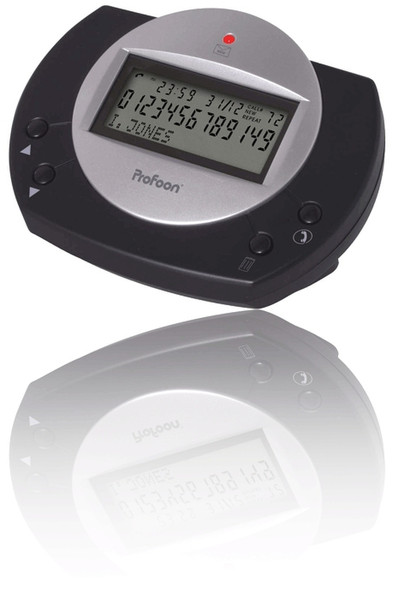 Profoon PCI-27 Black,Silver telephone number indicator