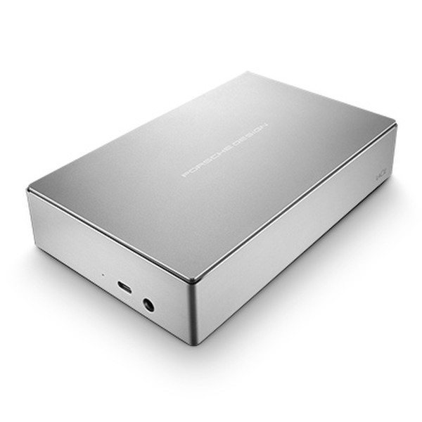 LaCie Porsche Design Desktop Drive USB Type-C 3.0 (3.1 Gen 1) 5000GB Silber