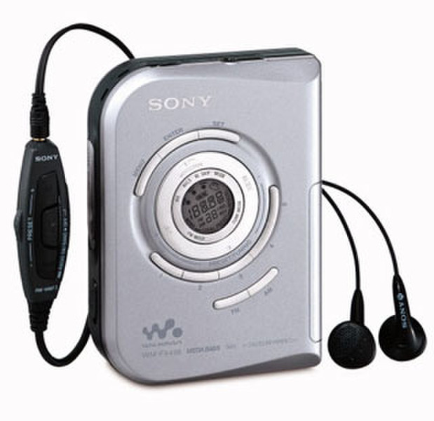 Sony Walkman WM-FX495 Silver Cеребряный кассетный плеер
