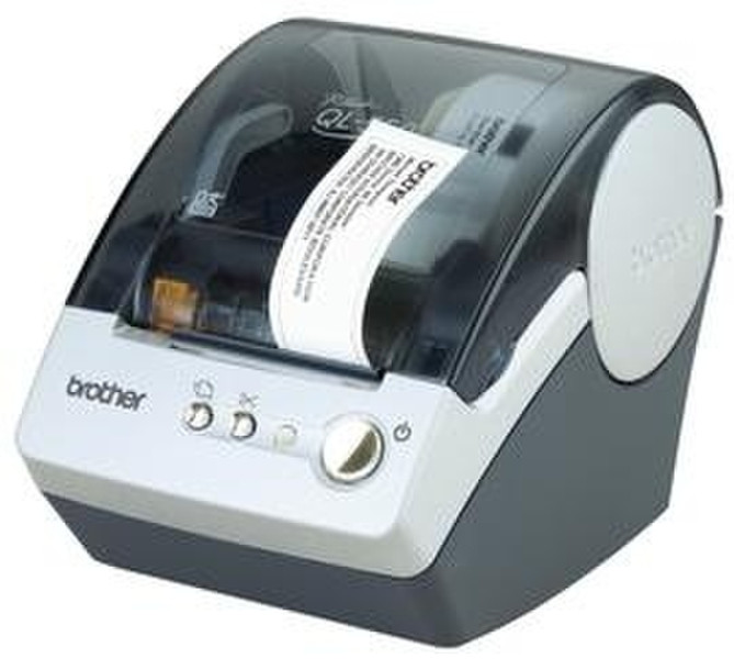 Brother Thermal Label Printer Синий, Cеребряный устройство печати этикеток/СD-дисков