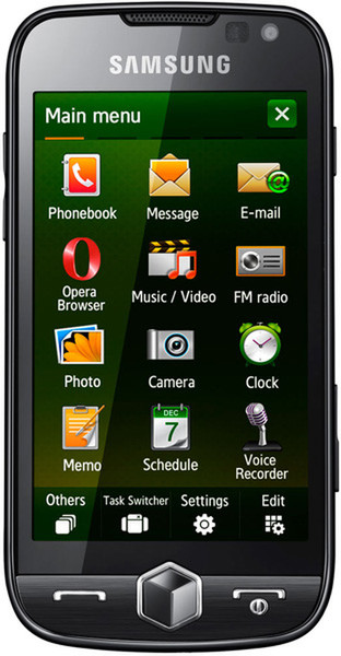 Samsung Omnia GT-I8000 Schwarz Smartphone