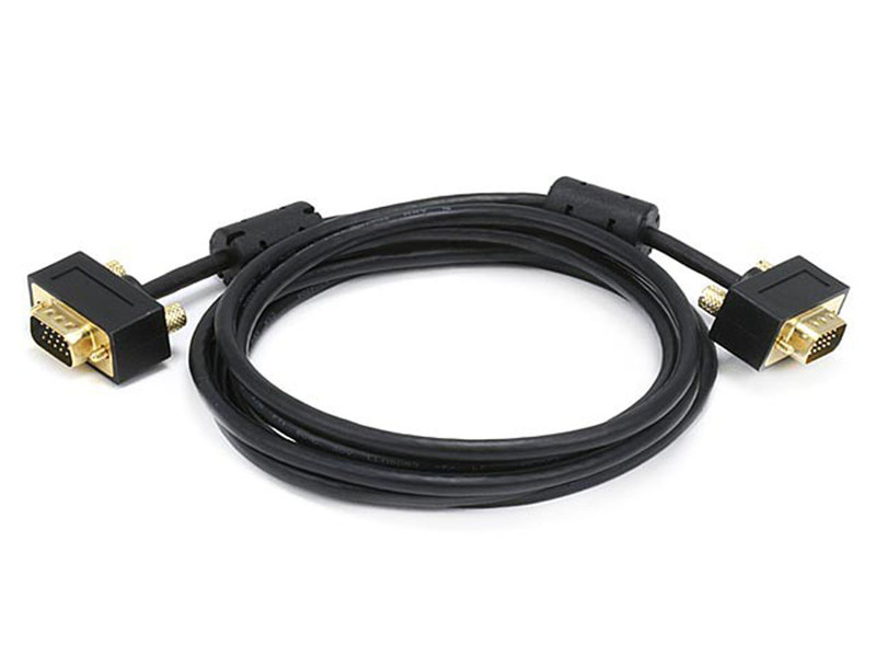Monoprice VGA/VGA, M/M, 1,8288 m 1.8288m VGA (D-Sub) VGA (D-Sub) Black VGA cable