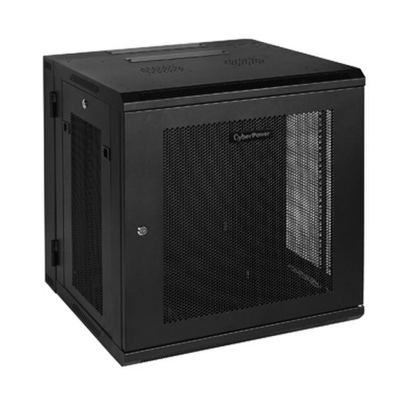 CyberPower CR12U51001 Wall mounted 12U Black rack