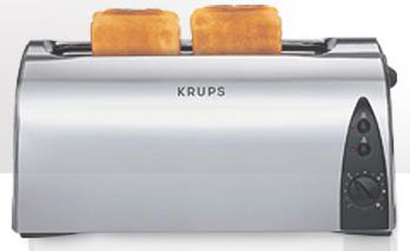 Krups 2-slice Toaster F 167 2ломтик(а) 850Вт Хром
