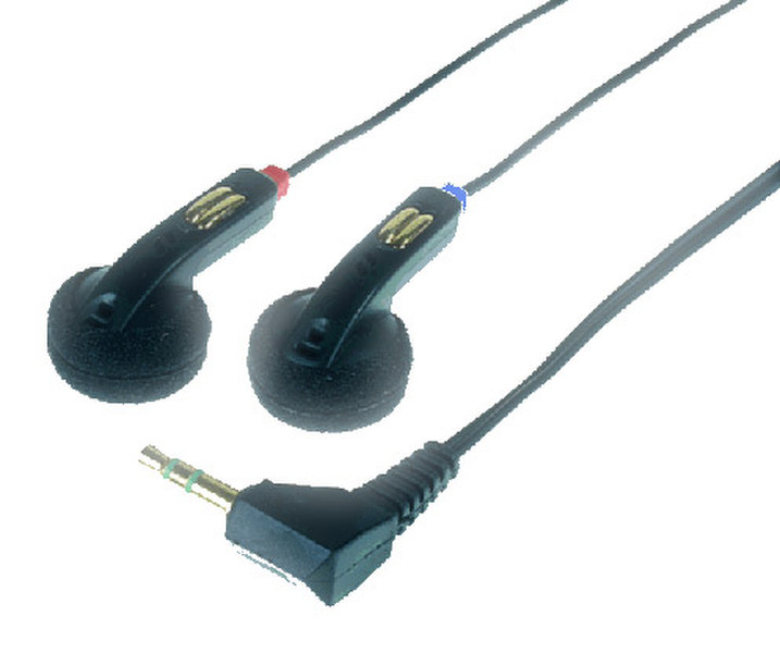 Alecto Headphone MH-61 Schwarz im Ohr Kopfhörer