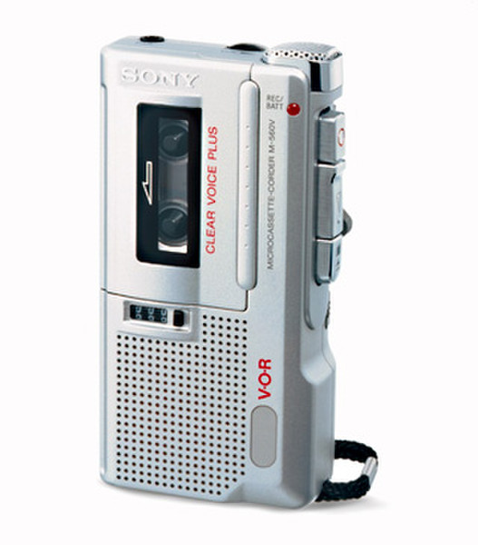 Sony Micro Cassette M-560V Silver cassette player