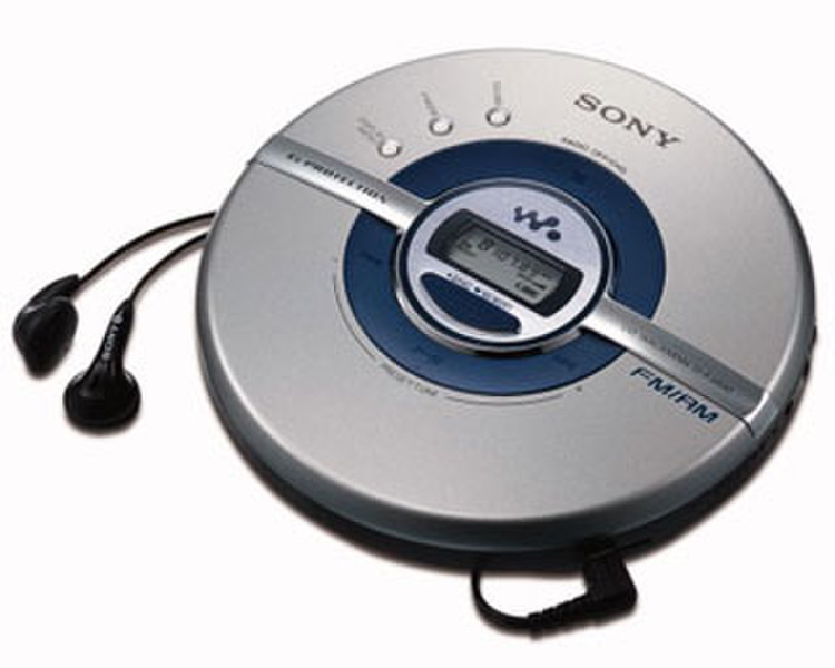 Sony CD WALKMAN D-FJ200 Portable CD player Cеребряный