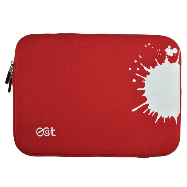 eCat ECSPLS10R 10.2Zoll Sleeve case Rot, Weiß Notebooktasche