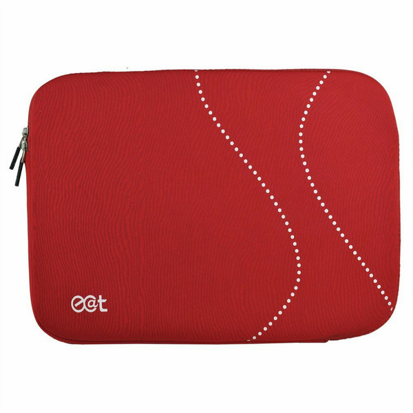eCat ECSLDOT10R 10.2Zoll Sleeve case Rot Notebooktasche