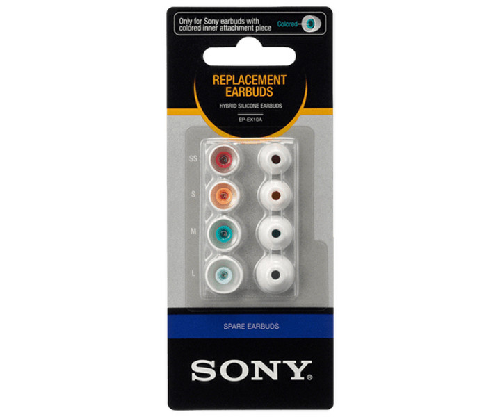 Sony EP-EX10A Weiß 4Stück(e) Kopfhörerkissen