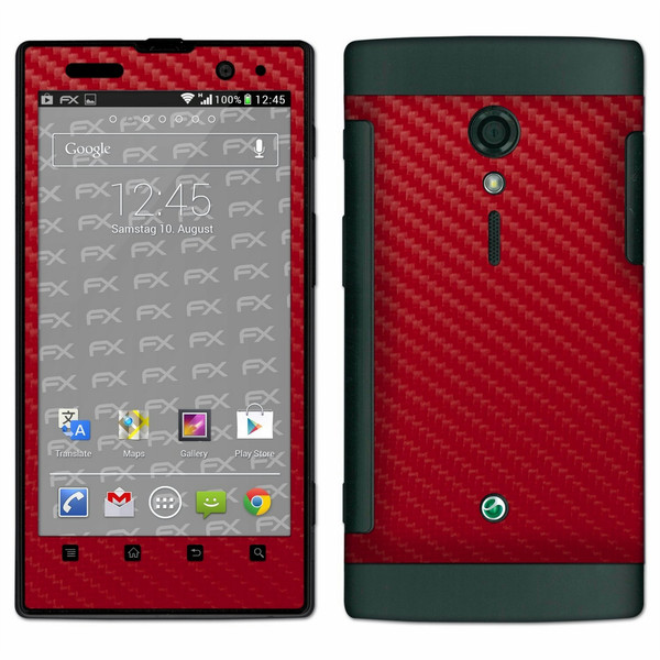 atFoliX 4052225926548 Smartphone Red mobile device skin/print