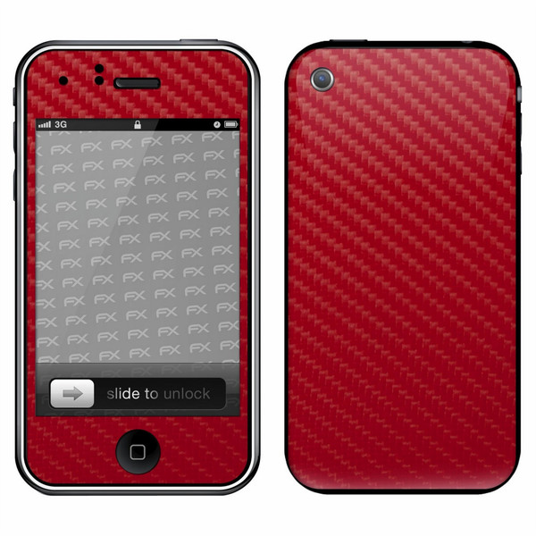 atFoliX 4052225902047 Smartphone Rot Hülle & Aufkleber für Mobilgeräte