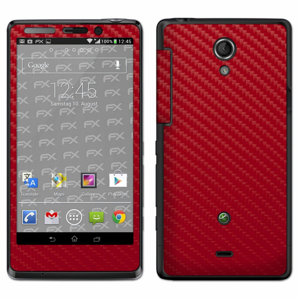 atFoliX 4052225922540 Смартфон Красный обложка для мобильного устройства