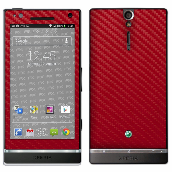 atFoliX 4052225906045 Smartphone Rot Hülle & Aufkleber für Mobilgeräte