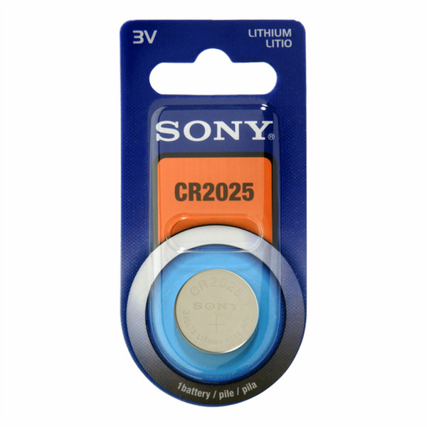 Sony CR2025B1A Литий-ионная (Li-Ion) 3В батарейки