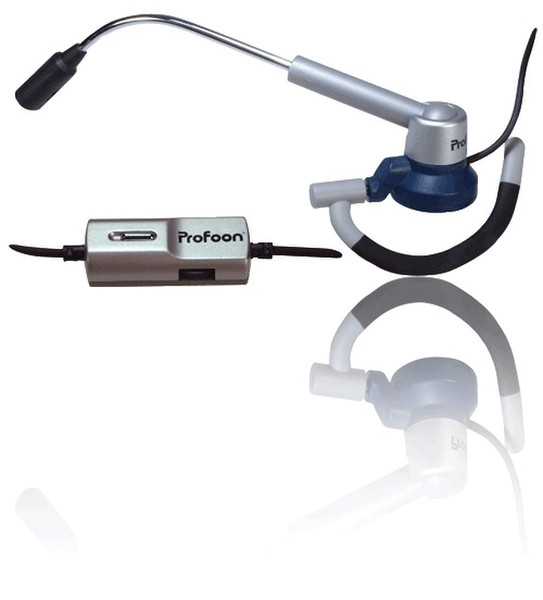 Profoon HSM-70 Monaural Wired Silver mobile headset