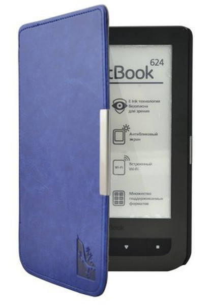 Gecko Covers S8T3C5 6Zoll Blatt Violett E-Book-Reader-Schutzhülle