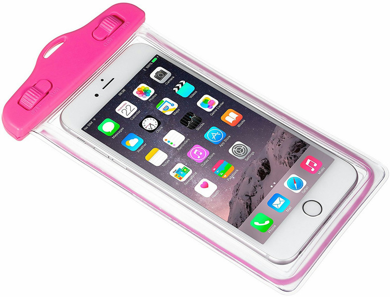 Case-It CSUMAWPPIB Pink,Transparent waterproof pouch
