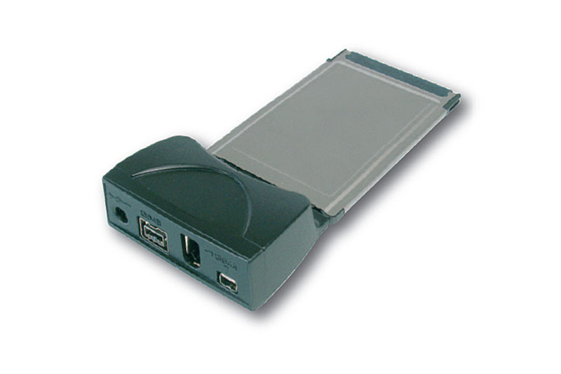 Digitus IEEE 1394B (FireWire 800) PC Card, 32 BIT интерфейсная карта/адаптер