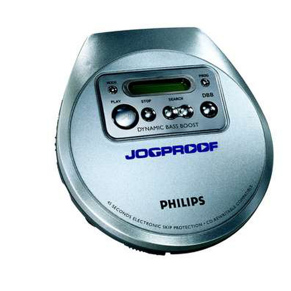 Philips Portable CD Player AX2300/00C Portable CD player Cеребряный