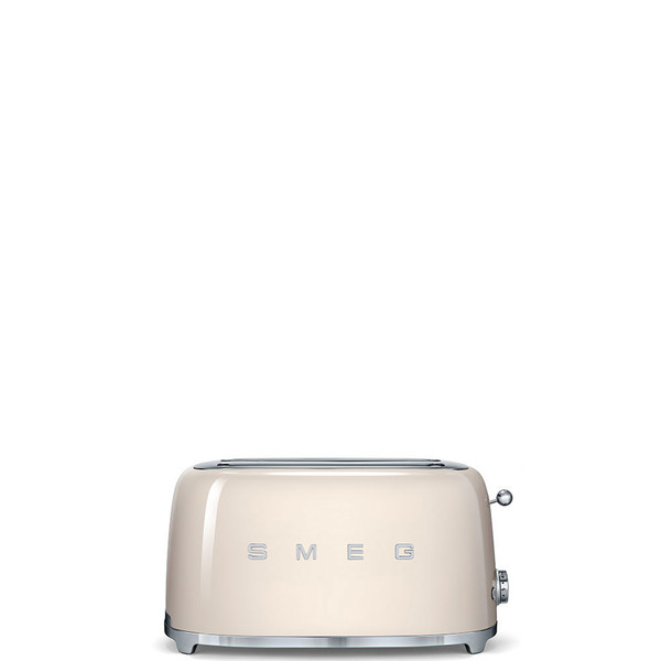 Smeg TSF02CRUK 4slice(s) 1500W Cream toaster